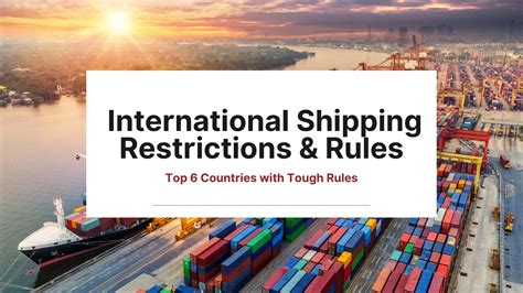 international shipping restrictions list